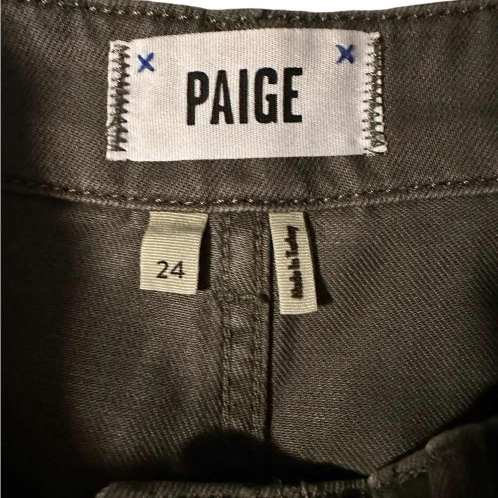 NWT Paige Mayslie Twill Skirt- Size 24 (XS)  MSRP $179 - Picture 5 of 14